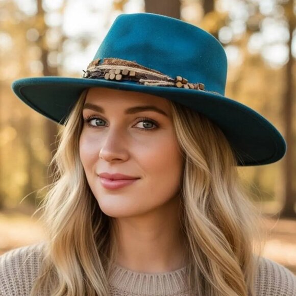 Vintage Style Cowgirl Hat